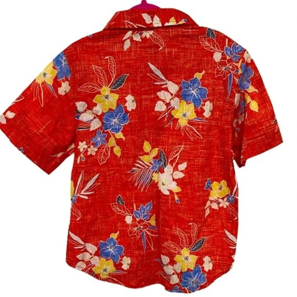 Old Navy Boys 100% Cotton Hawaiian Shirt